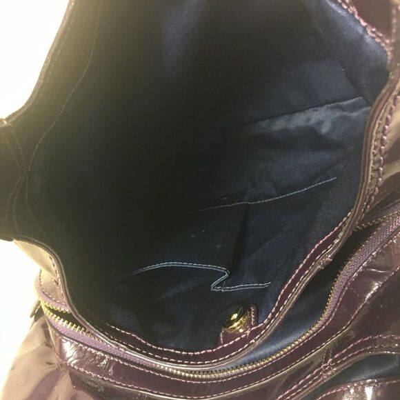 Purple Patent Leather Coach Maggie Bag - Picture 6 of 16